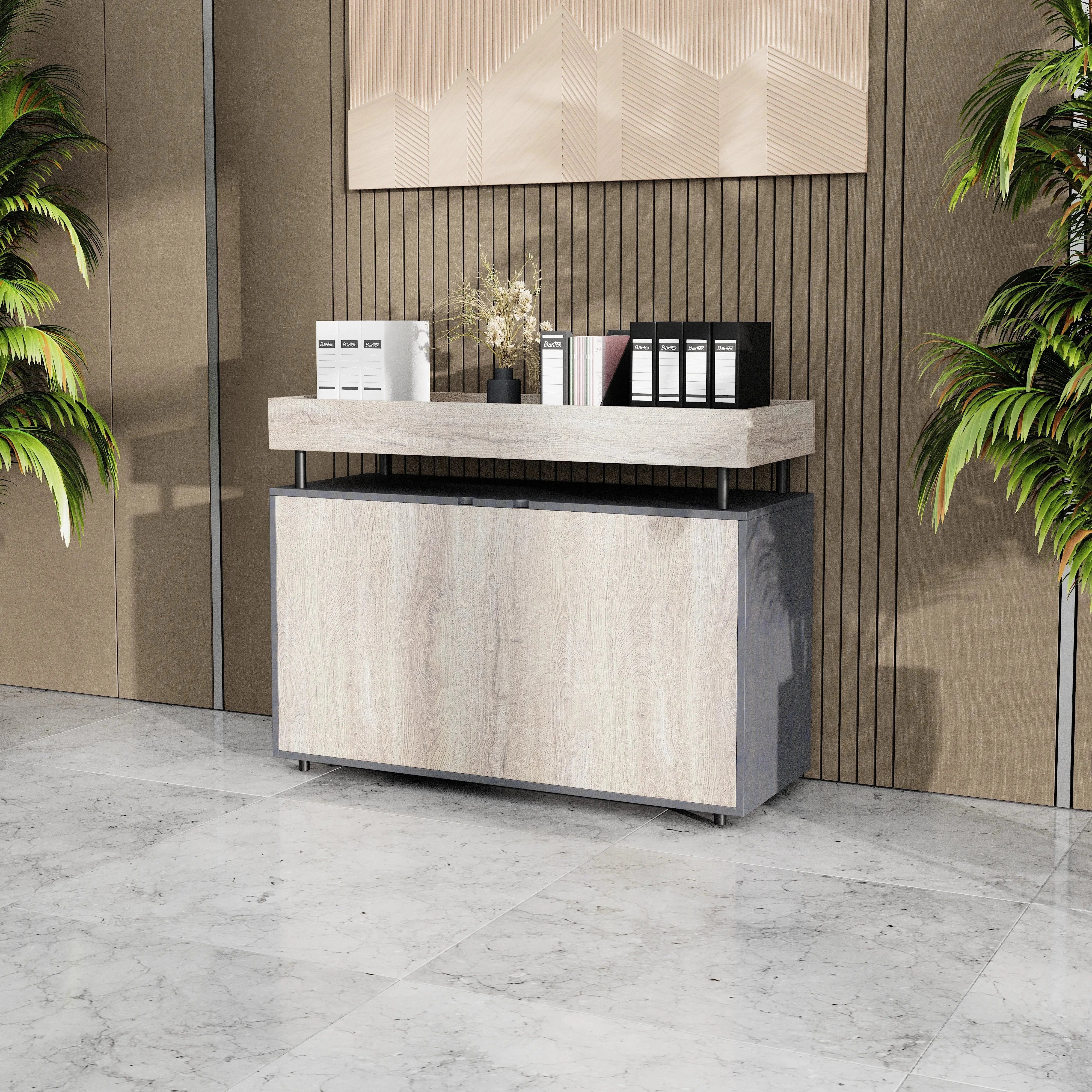 Estantería tipo credenza de 32 a 63
