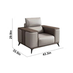Oliver · Modern Office Waiting Area Lounge Seating Set