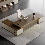 Olivia · Modern L-Shaped Executive Desk