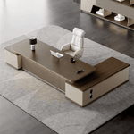 Olivia · Modern L-Shaped Executive Desk