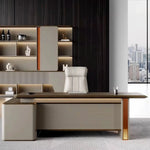 Ophelia · Modern L-Shaped Executive Desk