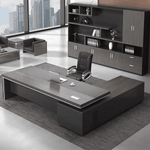 Oryx · Modern L-Shaped Executive Desk