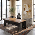 Patton desk in a modern office