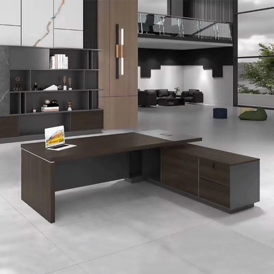 Poconos · Modern L-Shaped Executive Desk