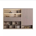Posh · Modern Office Shelves w/ Lighting & Storage