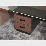 August · Modern Executive L-Shaped Desk