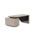 Escritorio ejecutivo rectangular Prince de 63 a 71