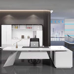 Rafael · Modern L-Shaped Executive Desk