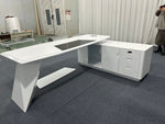 Rafael · Modern L-Shaped Executive Desk