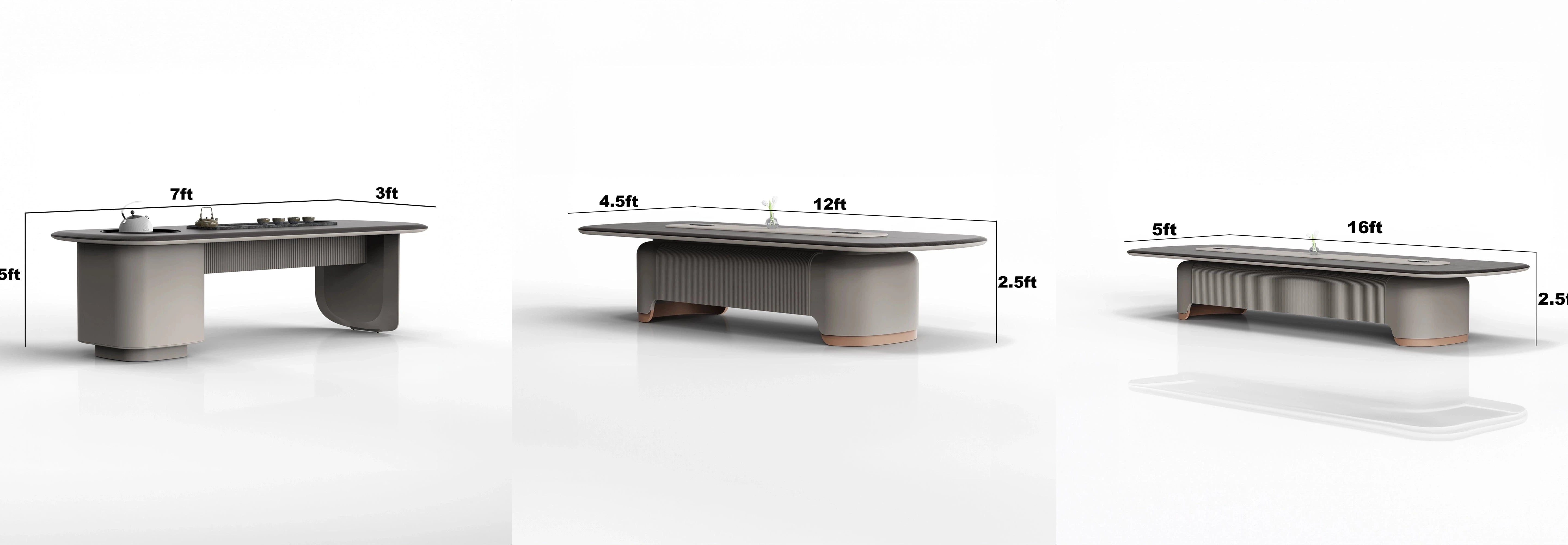 Ravenna · Rounded Conference Room Table