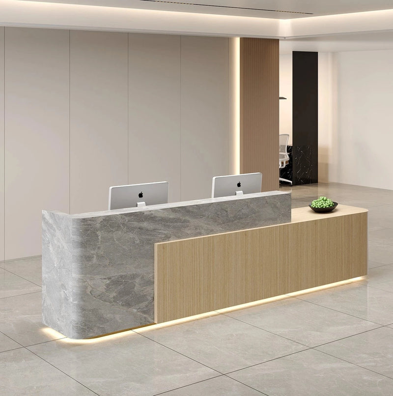 Escritorio de recepción rectangular Regina 63 de 158