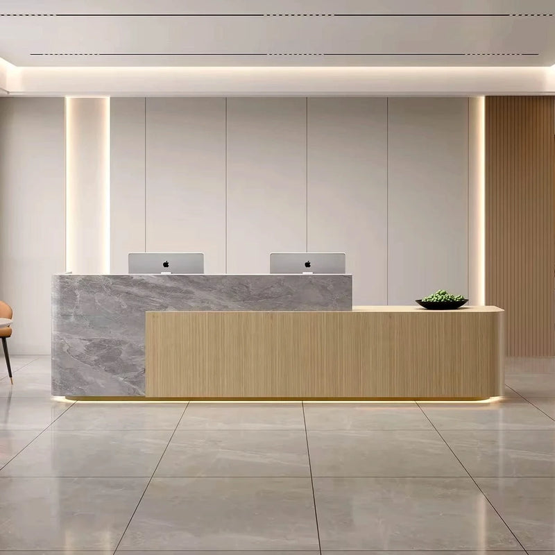 Escritorio de recepción rectangular Regina 63 de 158