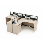 Remy · L-Shaped Cubicle Workstation