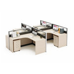 Remy · L-Shaped Cubicle Workstation