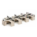 Remy · L-Shaped Cubicle Workstation