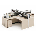 Remy · L-Shaped Cubicle Workstation