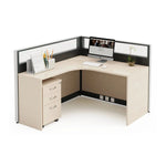 Remy · L-Shaped Cubicle Workstation