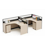 Remy · L-Shaped Cubicle Workstation
