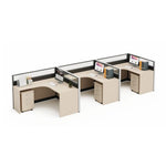 Remy · L-Shaped Cubicle Workstation