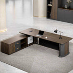 Richard · Modern L-Shaped Executive Desk