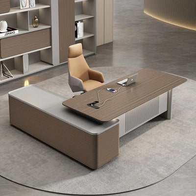 Rio · Modern L-Shaped Executive Desk