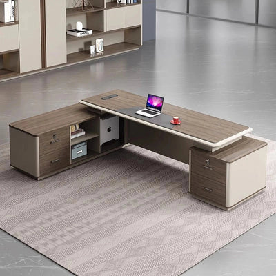 Roarke · Modern L-Shaped Executive Desk