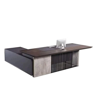Rodrigo · Modern L-Shaped Executive Desk