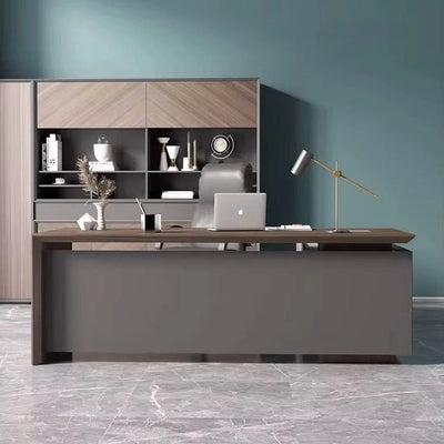 Rogelio · Modern L-Shaped Executive Desk