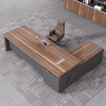 Rowan · Modern L-Shaped Executive Desk