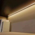 Ryan · Modern Office Shelves w/ Lighting, Storage