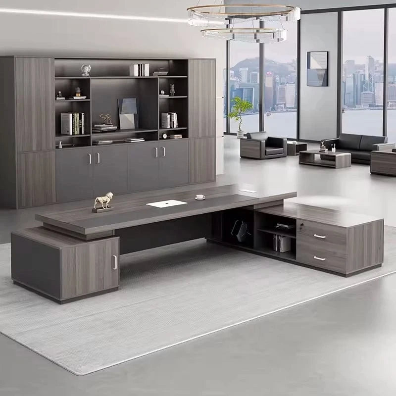 Salvador · Modern L-Shaped Executive Desk