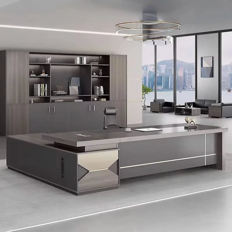 Salvador · Modern L-Shaped Executive Desk
