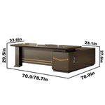 Sebastian · Modern L-Shaped Executive Desk