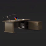 Sebastian · Modern L-Shaped Executive Desk