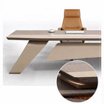 Seguin blade leg with lit underside edge, inset detail