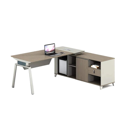 Selene · Modern L-Shaped Executive Desk