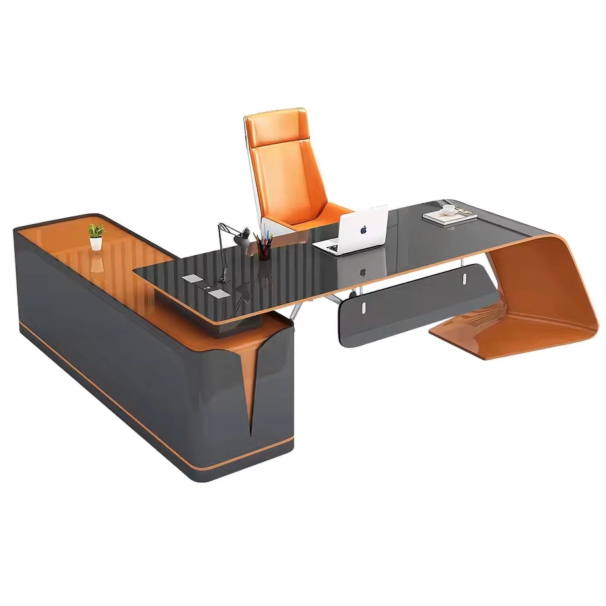 Silvan · Modern L-Shaped Executive Desk