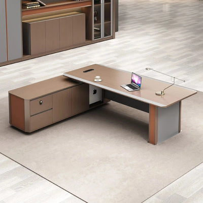 Slade · Modern L-Shaped Executive Desk