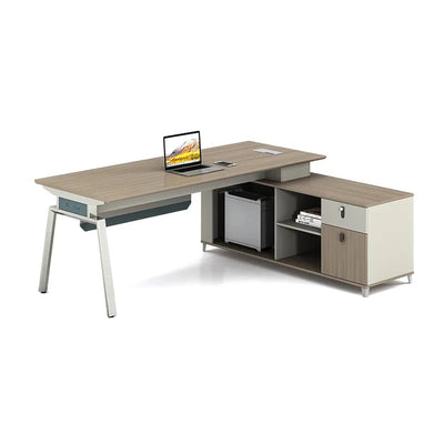 Soliel · Modern L-Shaped Executive Desk