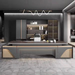 Stellan · Modern L-Shaped Executive Desk