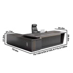 Sterling · Modern L-Shaped Executive Desk