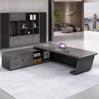 Sterling · Modern L-Shaped Executive Desk