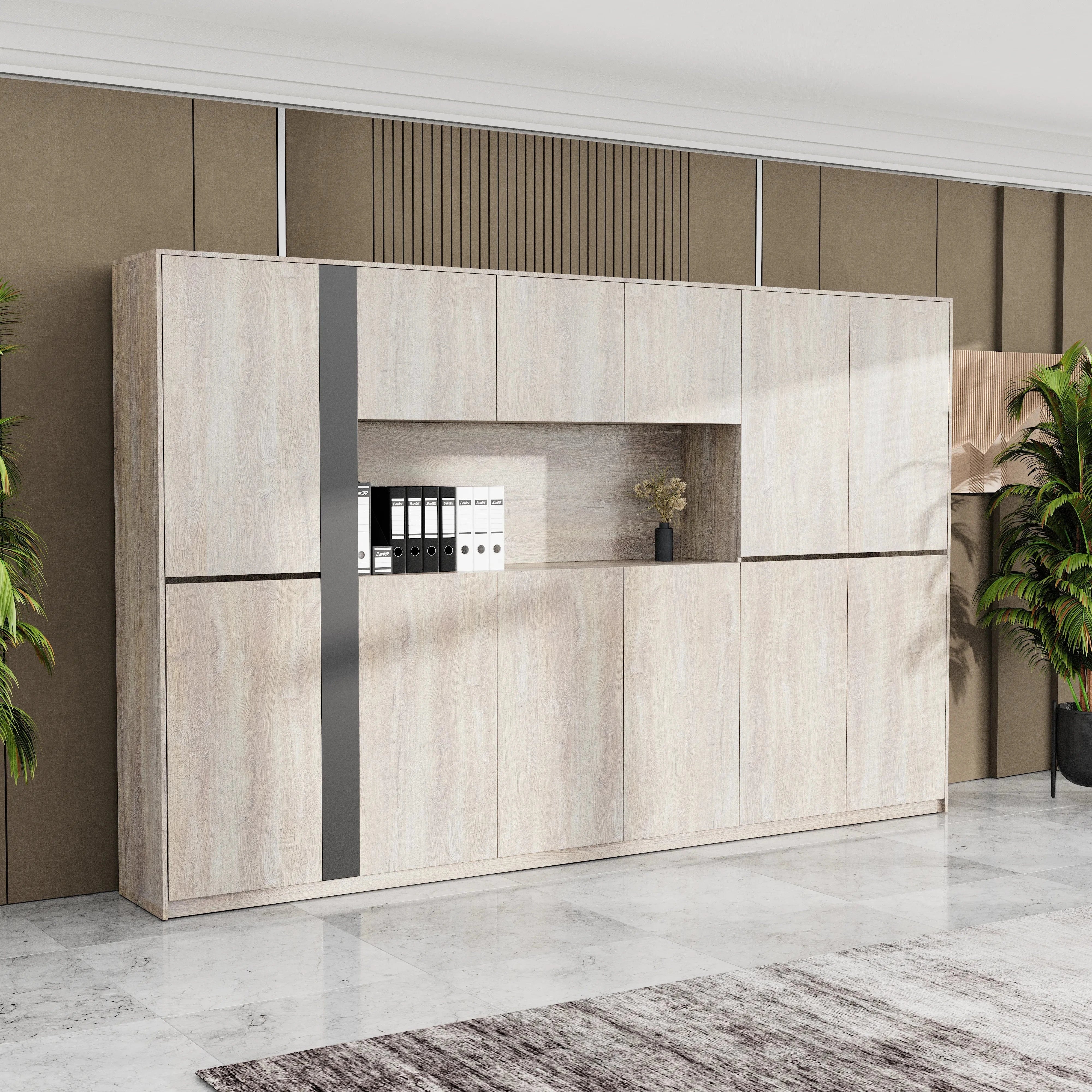 Talitha · Closed Cabinets w/ Open Display