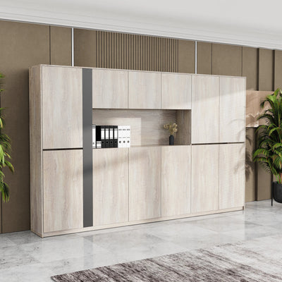 Talitha · Closed Cabinets w/ Open Display