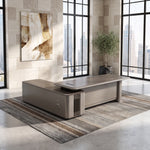 Teller desk in a modern office