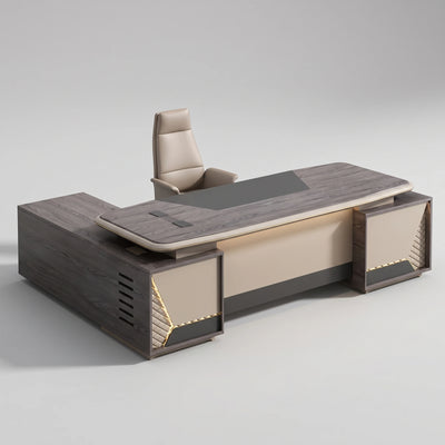 Fairwyn · Modern L-Shaped Executive Desk