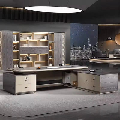 Thalia · Modern L-Shaped Executive Desk