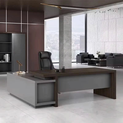 Tiera · Modern L-Shaped Executive Desk