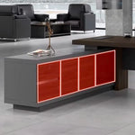 Escritorio ejecutivo en forma de L Tiera de 78 a 87