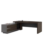 Escritorio ejecutivo en forma de L Tiera de 78 a 87